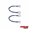 Extreme Max 3006.2903 BoatTector High-Strength Line SnubberStorage Bungee Value-18" w Medium Hooks Blue 3006.2903